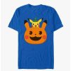 Guys * | Best Sale Pokemon Pumpkin Pikachu T-Shirt Royal