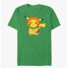 Guys * | Cheap Pokemon Pikachu Pumpkin Hat T-Shirt Kel Htr