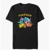 Guys * | Wholesale Pokemon Gotta Catch Eeveelutions T-Shirt Black