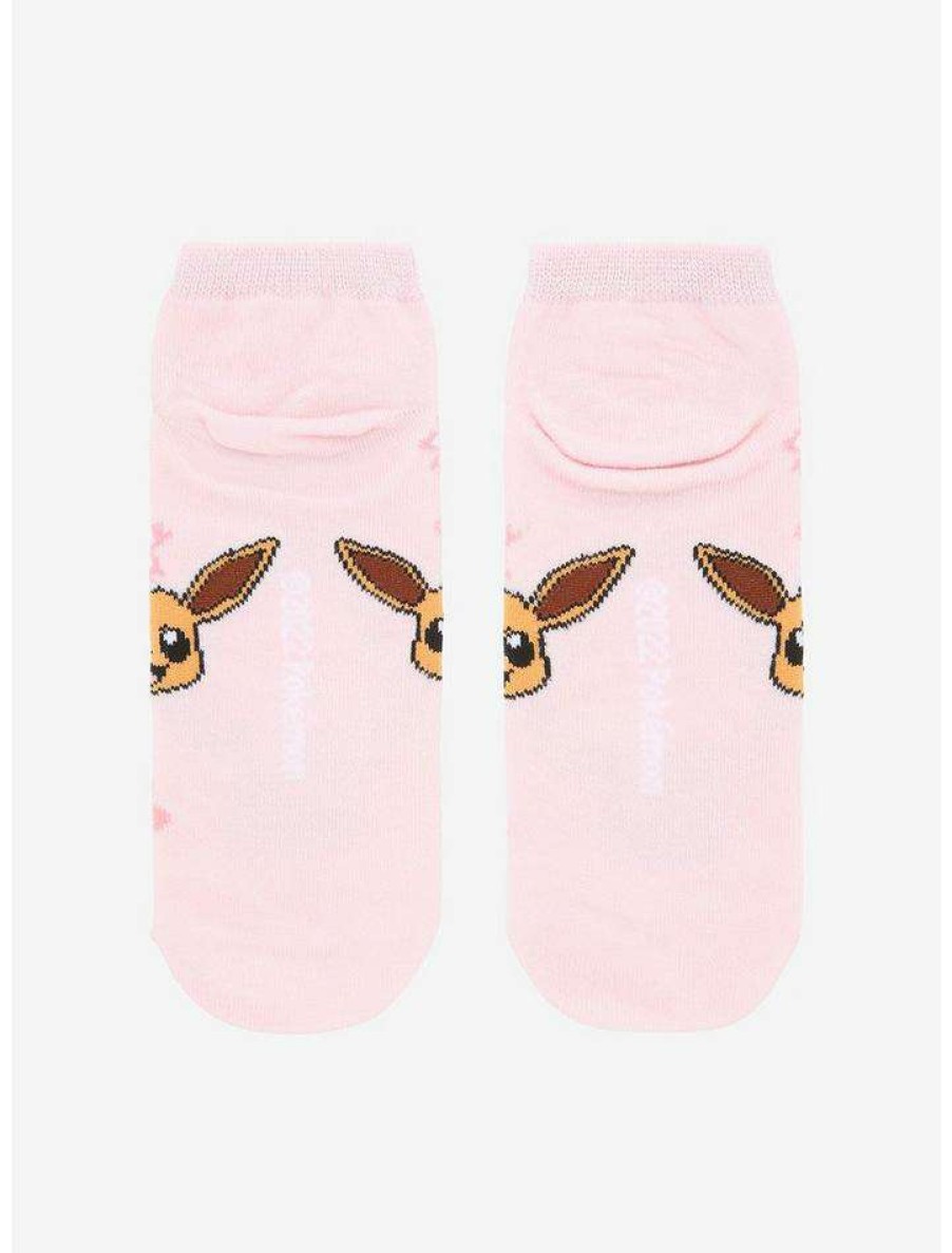 Girls * | Top 10 Pokemon Eevee Sakura No-Show Socks