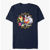 Guys * | Top 10 Pokemon Pichu And Delibird Holiday Party T-Shirt Navy