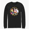 Guys * | Best Reviews Of Pokemon Pichu And Delibird Holiday Party Long-Sleeve T-Shirt Black