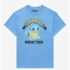 Tees * | Coupon Pokemon Squirtle Water Type T-Shirt Lt Blue