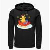 Guys * | Buy Pokemon Pikachu Sleigh Ride Hoodie Black