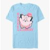 Tees * | Cheapest Pokemon Clefairy Dance T-Shirt Lt Blue