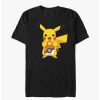 Guys * | Budget Pokemon Pikachu Treat T-Shirt Black