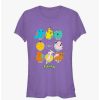 Tees * | Brand New Pokemon Classic Pokemon Girls T-Shirt Purple