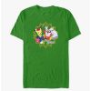 Guys * | Coupon Pokemon Pichu And Delibird Holiday Party T-Shirt Kelly