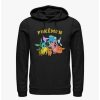 Guys * | Flash Sale Pokemon Eeveelutions Hoodie Black