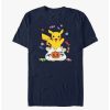 Guys * | Buy Pokemon Pikachu Candy T-Shirt Navy