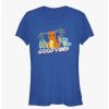 Tees * | Best Sale Pokemon Good Vibes Starters Girls T-Shirt Royal