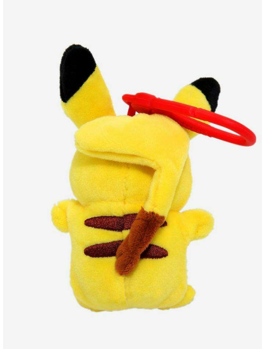 Accessories * | Top 10 Pokemon Pikachu Plush Key Chain