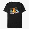 Guys * | Cheap Pokemon Good Vibes Starters T-Shirt Black