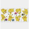 Home * | Discount Pokemon Pikachu Peel And Stick Wall Decals