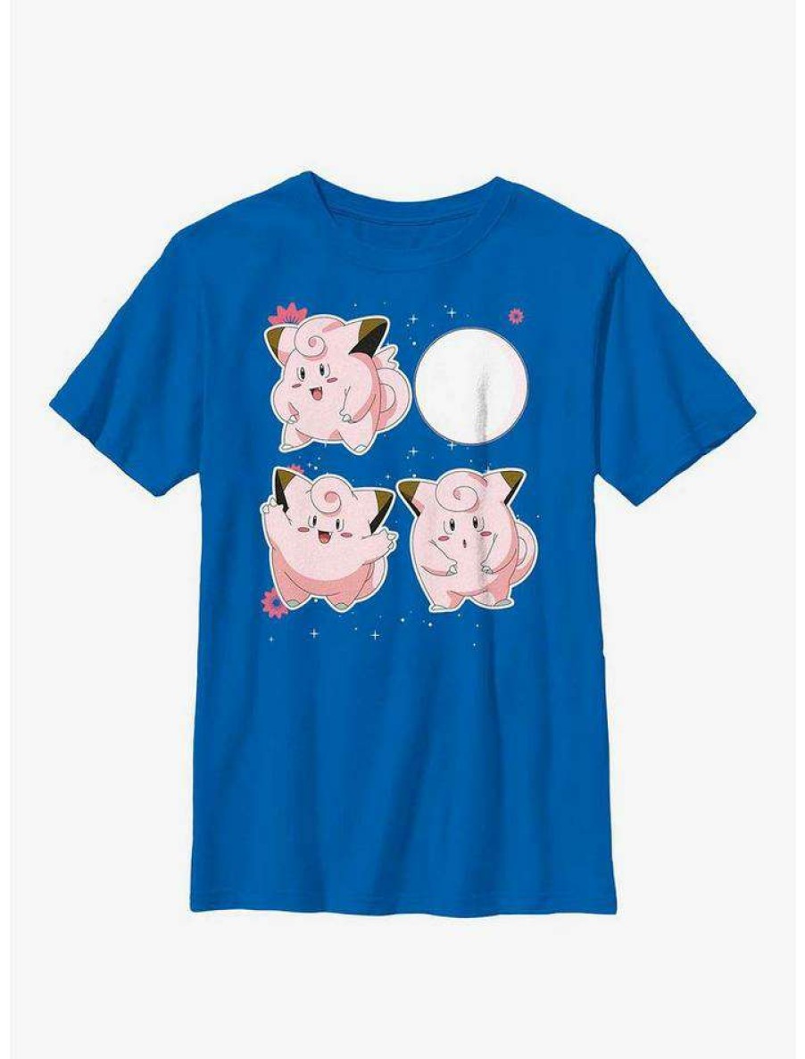 Tees * | Promo Pokemon Clefairy Dancing T-Shirt Royal