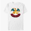 Tees * | Top 10 Pokemon Charizard T-Shirt White