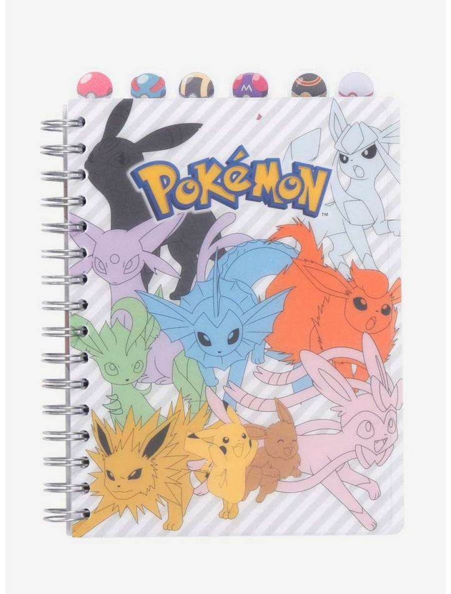 Home * | Best Pirce Pokemon Eeveelutions Tabbed Journal