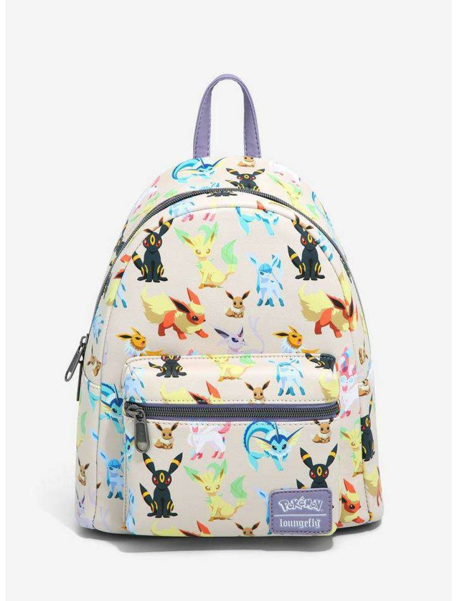 Backpacks & Bags * | Coupon Loungefly Pokemon Eeveelutions Mini Backpack