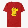 Tees * | Promo Pokemon Back At You Pikachu T-Shirt Red