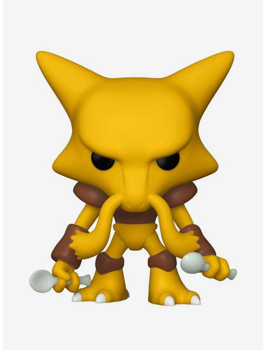 Toys & Collectibles * | Flash Sale Funko Pokemon Pop! Games Alakazam Vinyl Figure