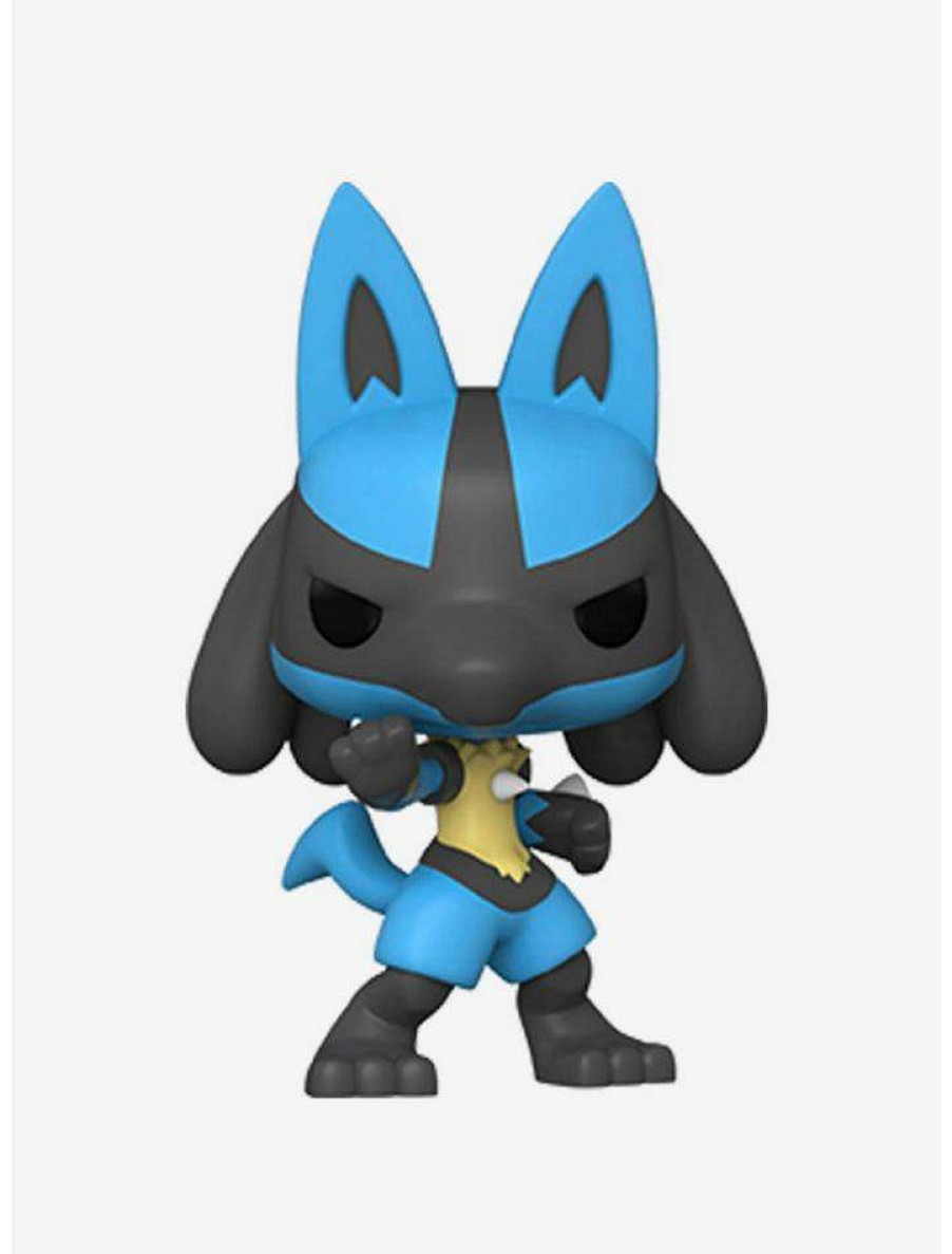 Toys & Collectibles * | Hot Sale Funko Pokemon Pop! Games Lucario Vinyl Figure