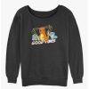 Girls * | Coupon Pokemon Good Vibes Starters Girls Slouchy Sweatshirt Char Htr