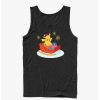 Guys * | Best Sale Pokemon Pikachu Sleigh Ride Tank Black