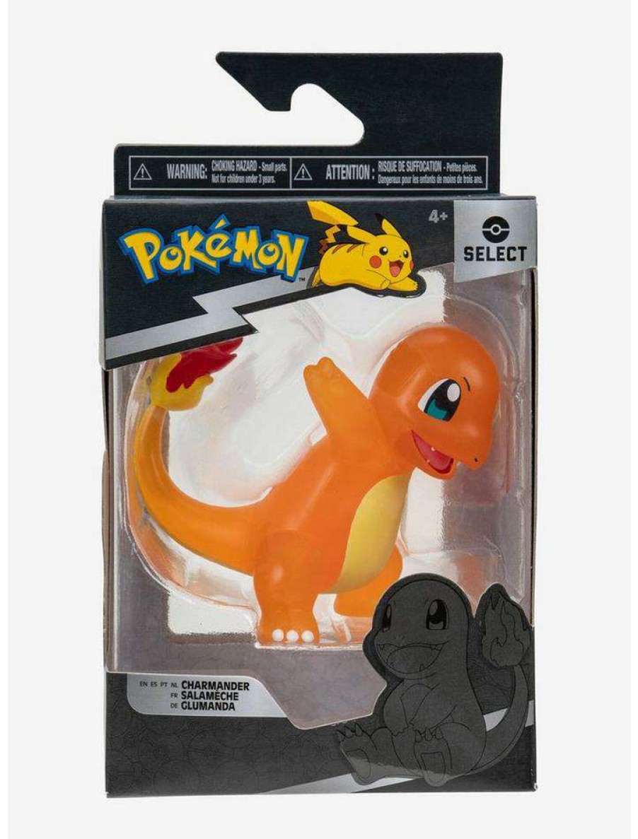 Back To School * | Best Pirce Pokemon Select Battle Translucent Charmander Figure