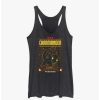 Girls * | Best Sale Pokemon Charmander Grid Girls Tank Blk Htr