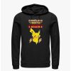 Guys * | Budget Pokemon Battle Ready Pikachu Hoodie Black