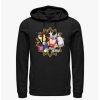 Guys * | Hot Sale Pokemon Pichu And Delibird Holiday Party Hoodie Black