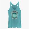 Girls * | Outlet Pokemon Bulbasaur Badge Girls Tank Tahi Blue