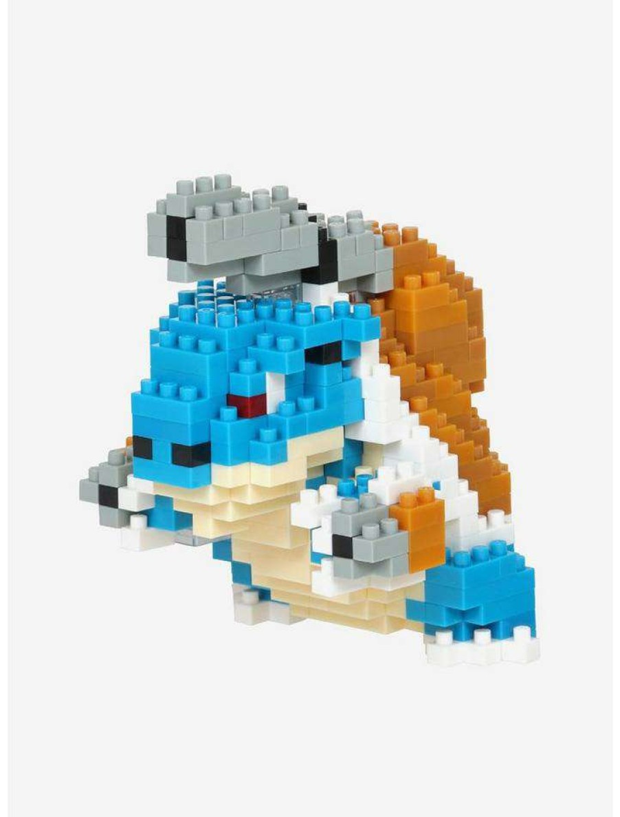 Back To School * | Hot Sale Nanoblocks Pokemon Mega Blastoise Building Block Set