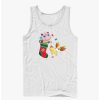 Guys * | Outlet Pokemon Jiggly Puff And Fennekin Gift Stocking Tank White