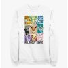 Guys * | Deals Pokemon All About Eevee Sweatshirt White