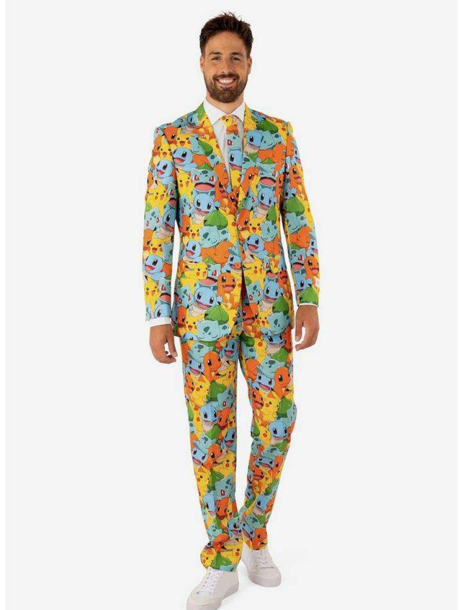 Guys * | Coupon Opposuits Pokemon Suit Yellow