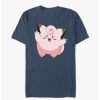 Tees * | Cheap Pokemon Clefairy T-Shirt Navy Htr