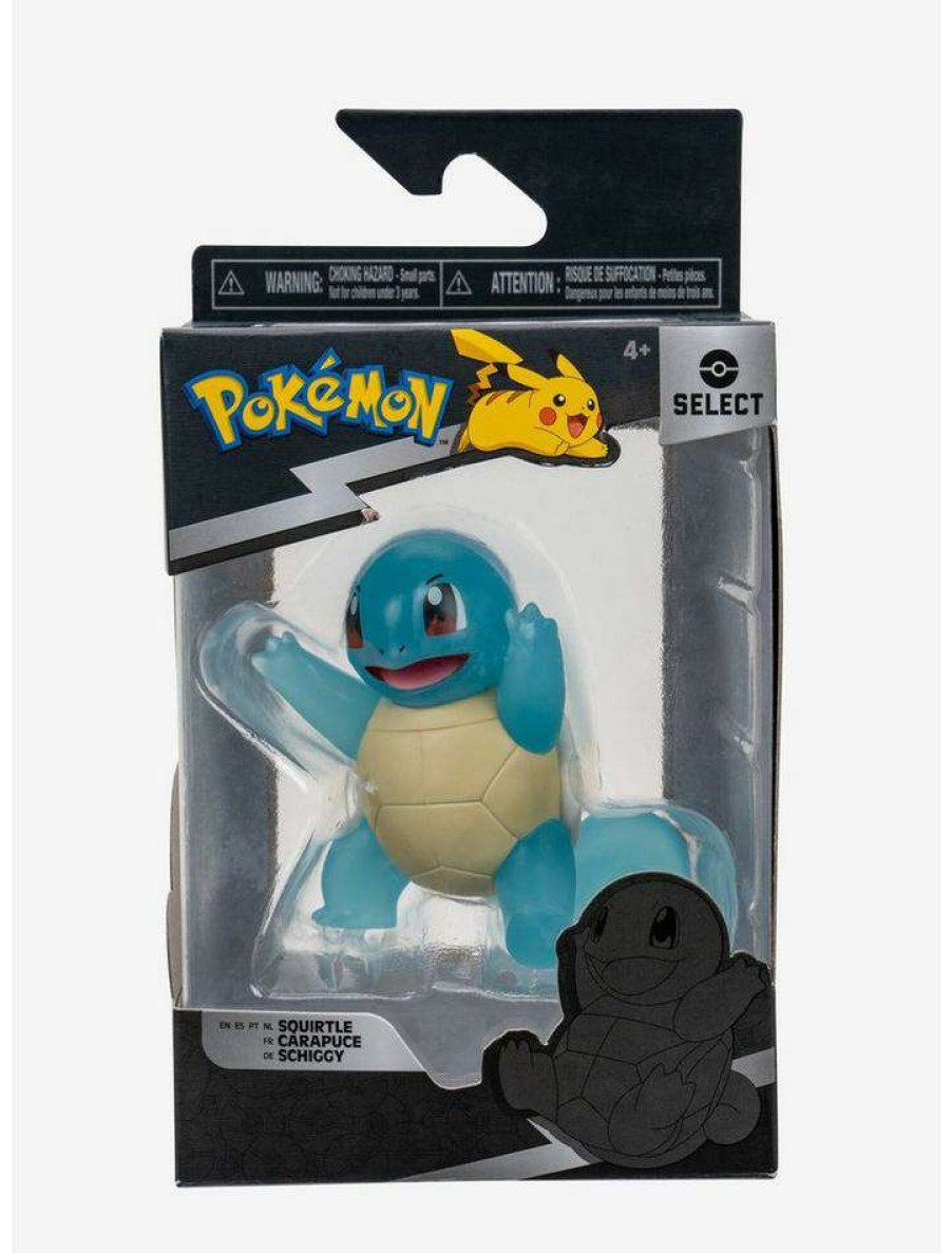 Back To School * | Wholesale Pokemon Select Battle Translucent Squirtle Figure