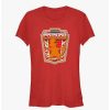 Tees * | Coupon Pokemon Charmander Badge Girls T-Shirt Red