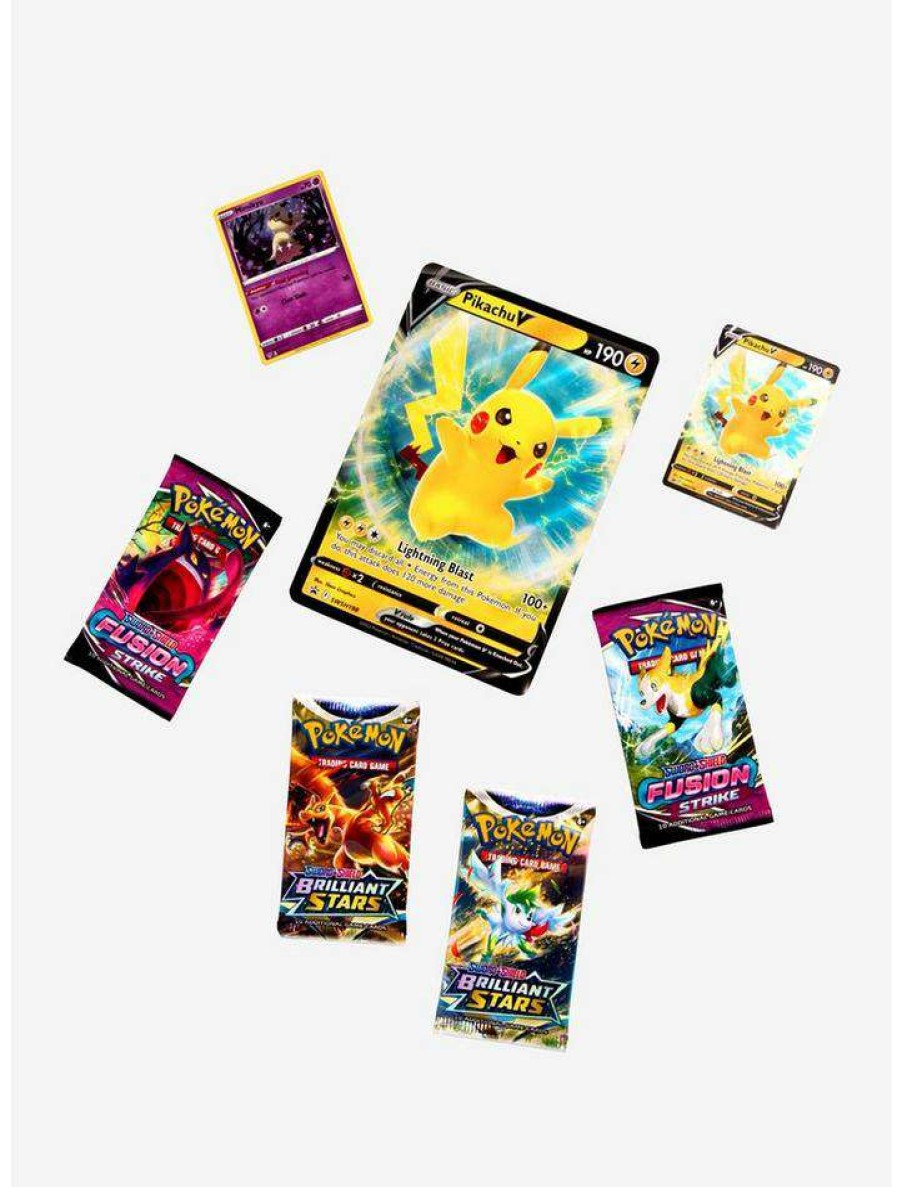 Back To School * | Outlet Pokemon Trading Card Game Pikachu V Box