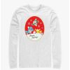 Guys * | Discount Pokemon Happy Holiday Snow Day Long-Sleeve T-Shirt White