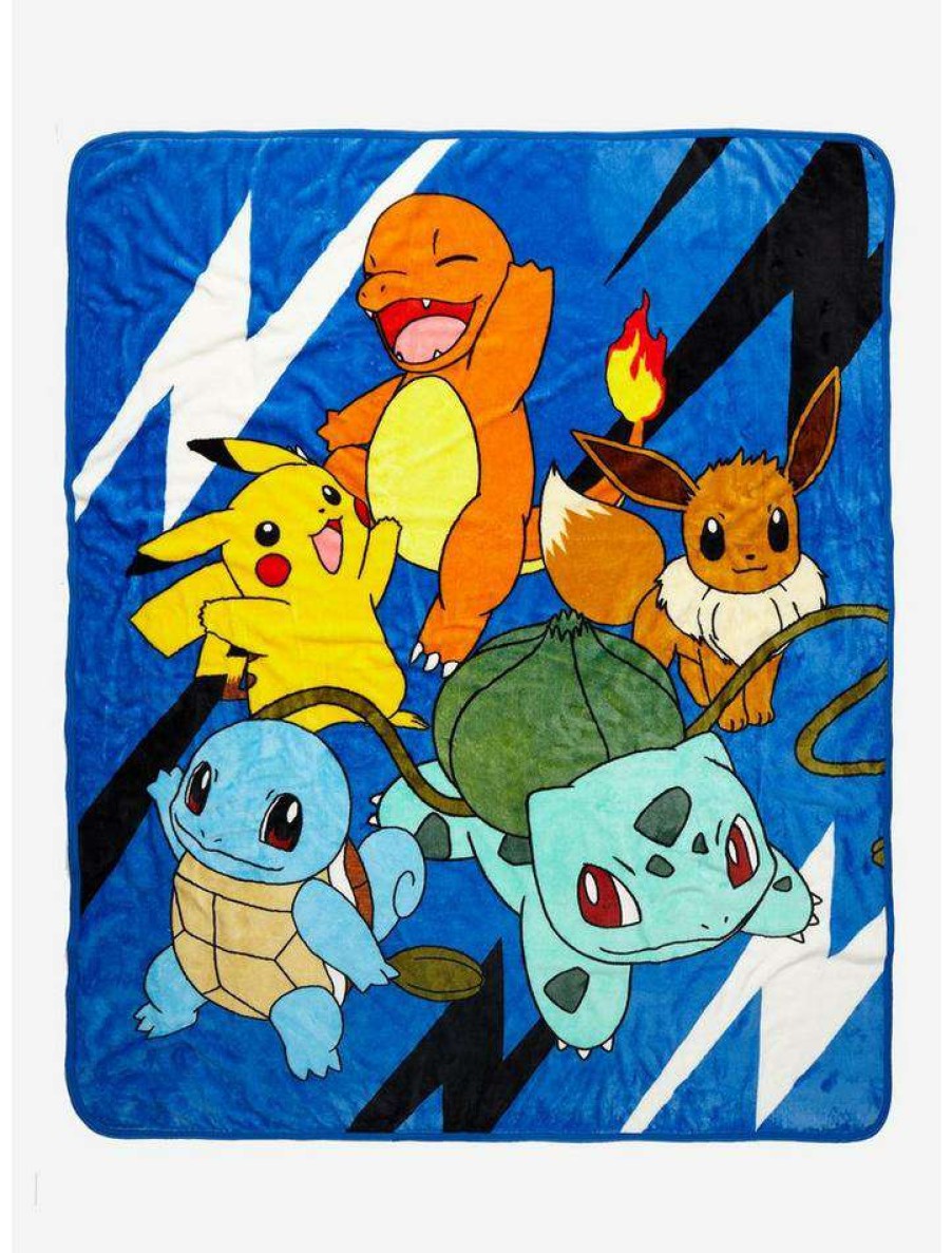 Home * | Wholesale Pokemon Group Throw Blanket