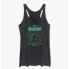 Girls * | Best Pirce Pokemon Bulbasaur Grid Girls Tank Blk Htr