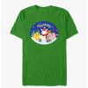 Guys * | Wholesale Pokemon Happy Holidays Snowman T-Shirt Kelly